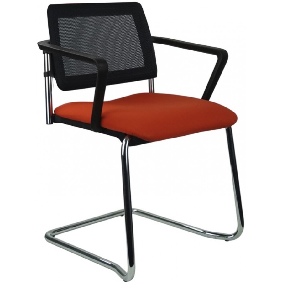 Mars Mesh Cantilever Meeting Chair 